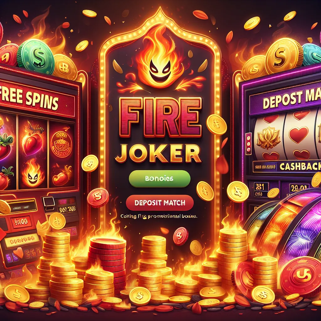 Промоакции и бонусы для Fire Joker